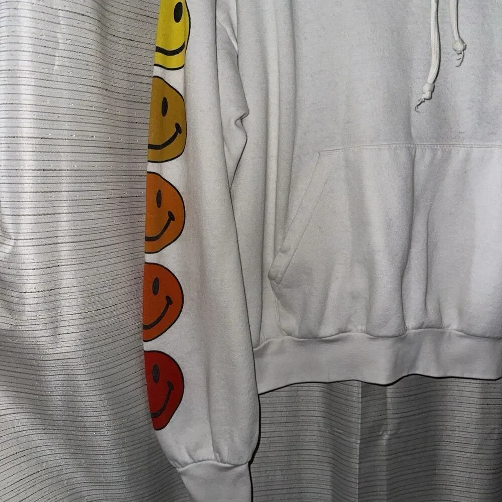 Aviator nation smiley Sunset Hoodie White Size XS
